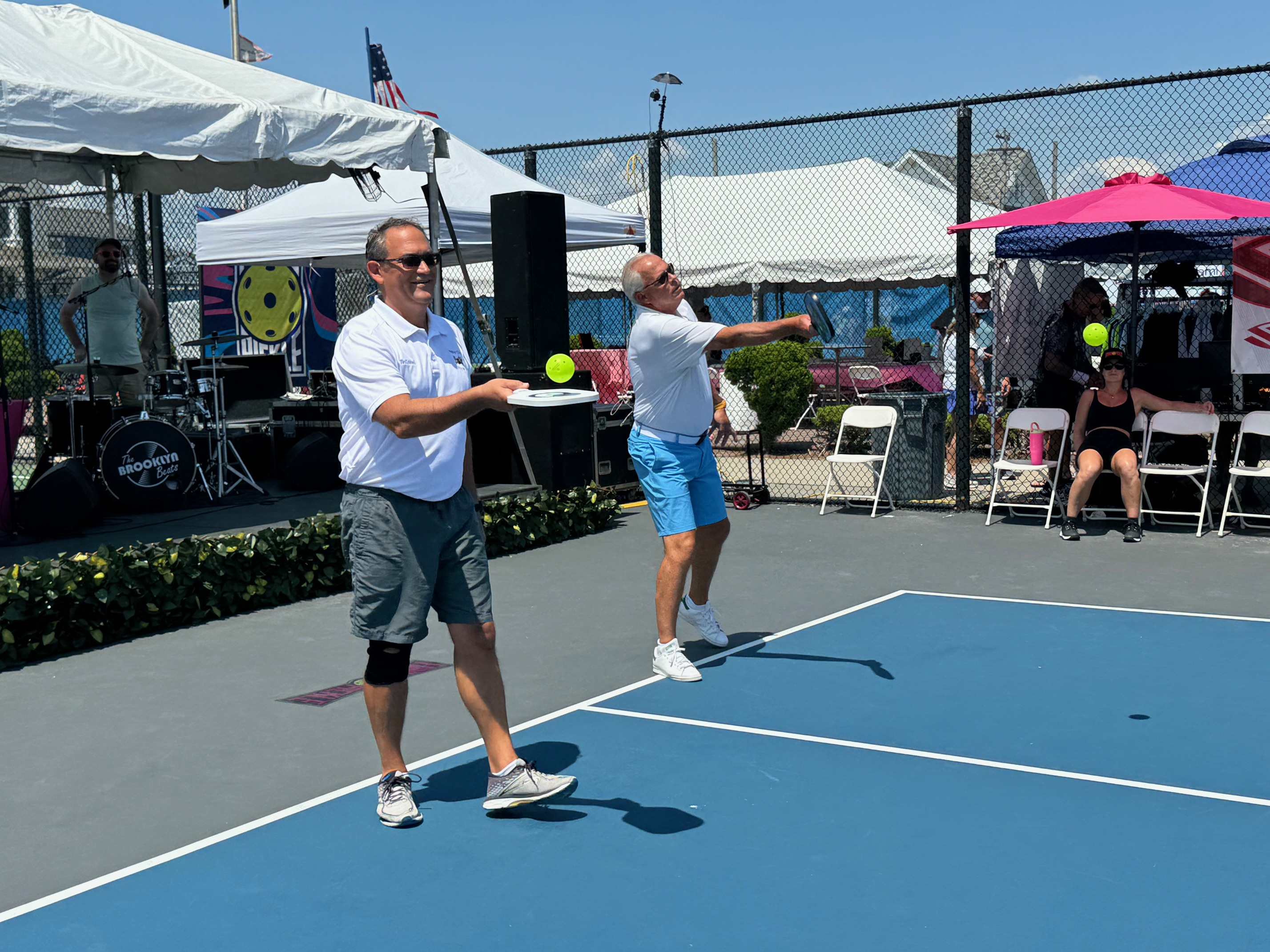Brand new pickleball courts vandalized in Ventnor