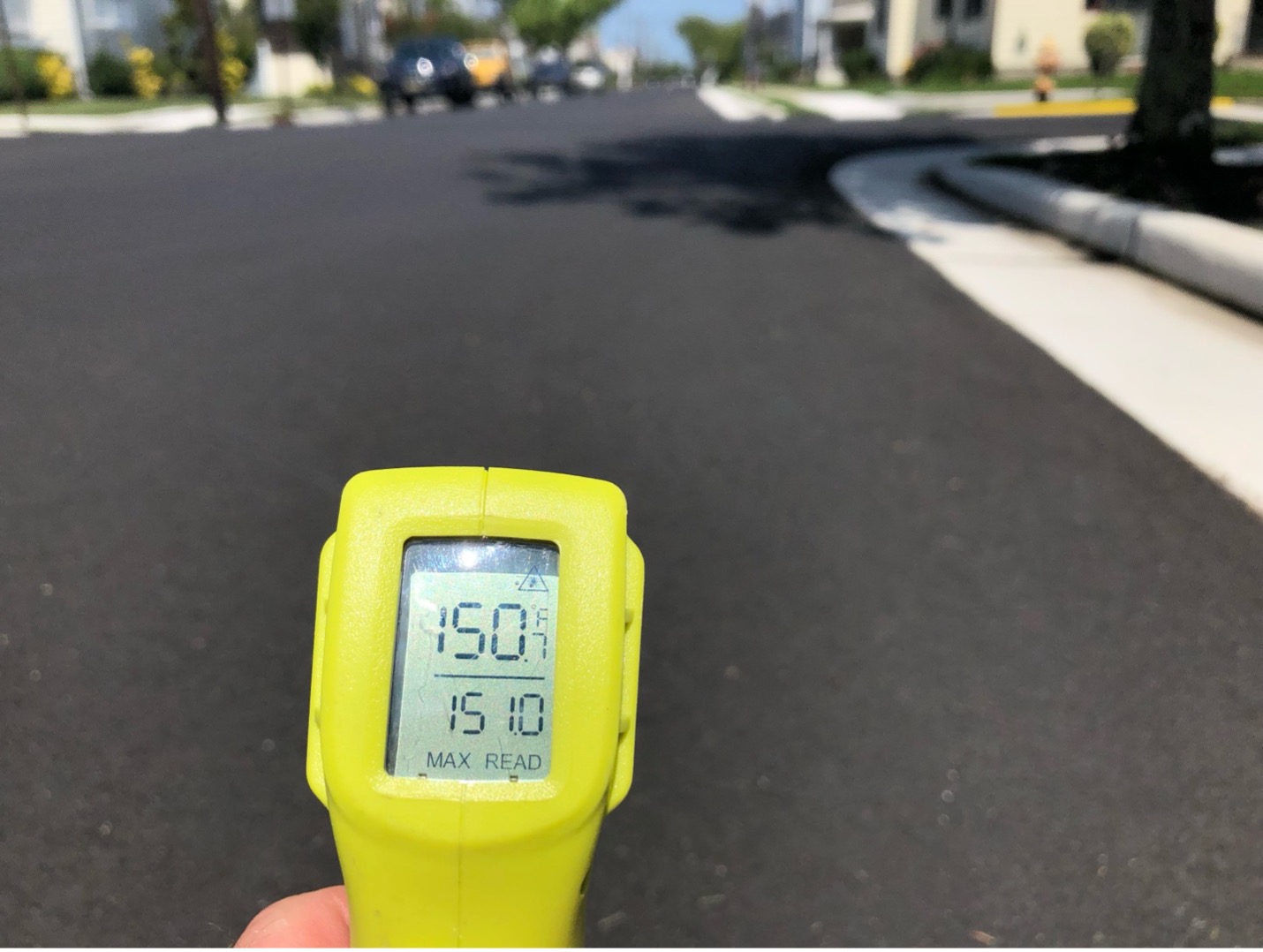 Sustainable Downbeach: Be mindful of  hot surface temperatures